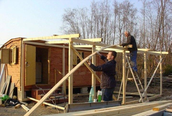 Каркасная бытовка для дачи своими руками - пошаговая инструкция