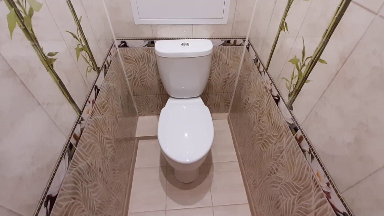 Отделка туалета пластиковыми панелями: как обшить санузел панелями пвх своими руками