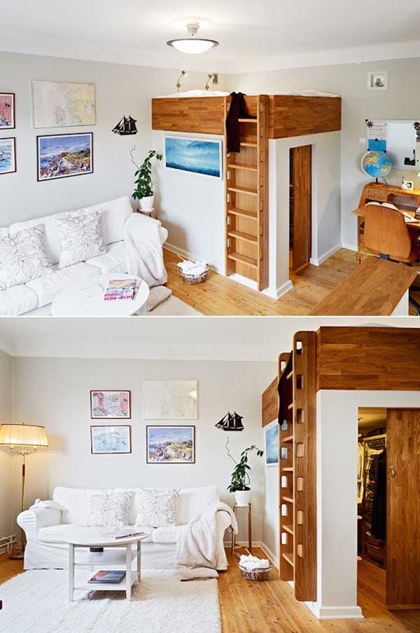 Двери в маленькие комнаты - как справиться с маленьким пространством?