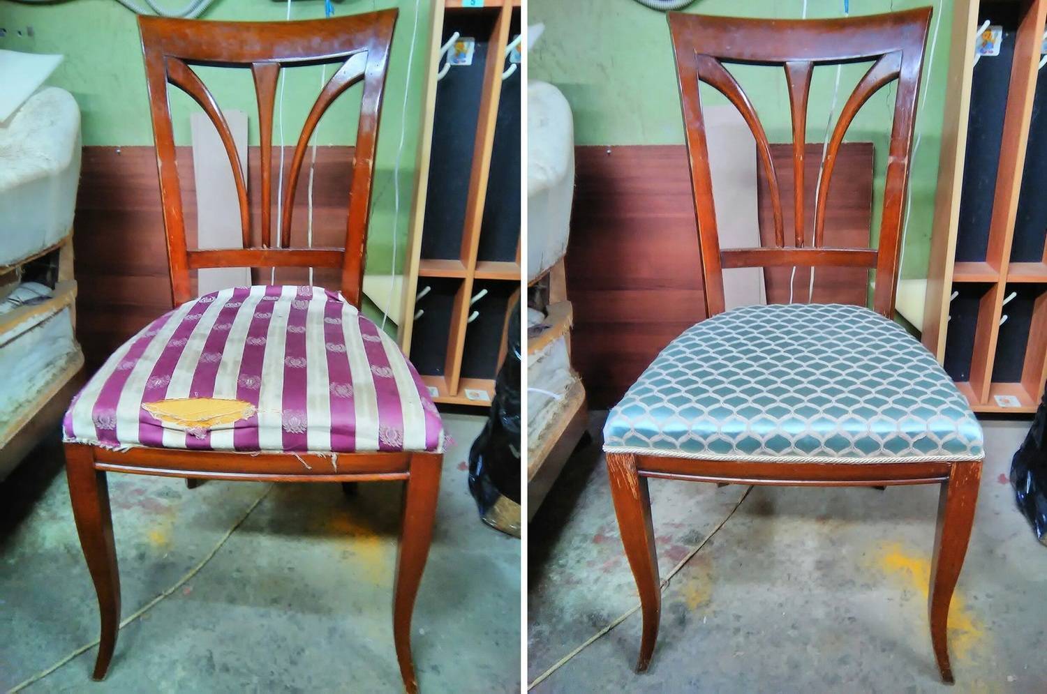 реставрация стула с мягким сиденьем своими руками поэтапно