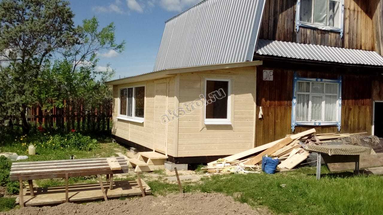 Пристройка к деревянному дому своими руками: оригинальные идеи с фото