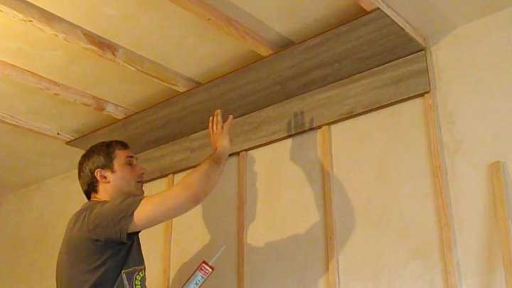 Как крепить ламинат на потолок: простые советы