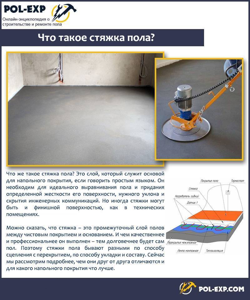 Что такое полусухая стяжка пола и как сделать ее в квартире своими руками?