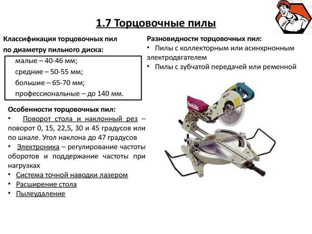 Торцовочная пила: возможности и критерии выбора | строй советы