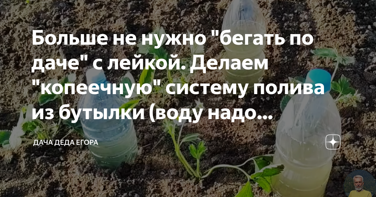 Автоматический полив для теплицы