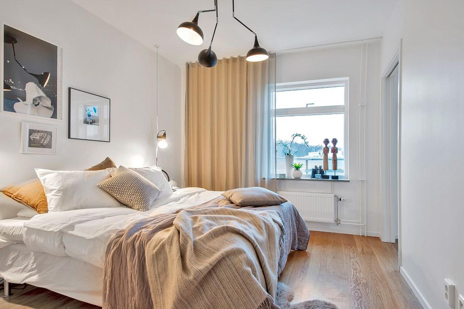 ???? спальня в скандинавском стиле: дизайн и планировка