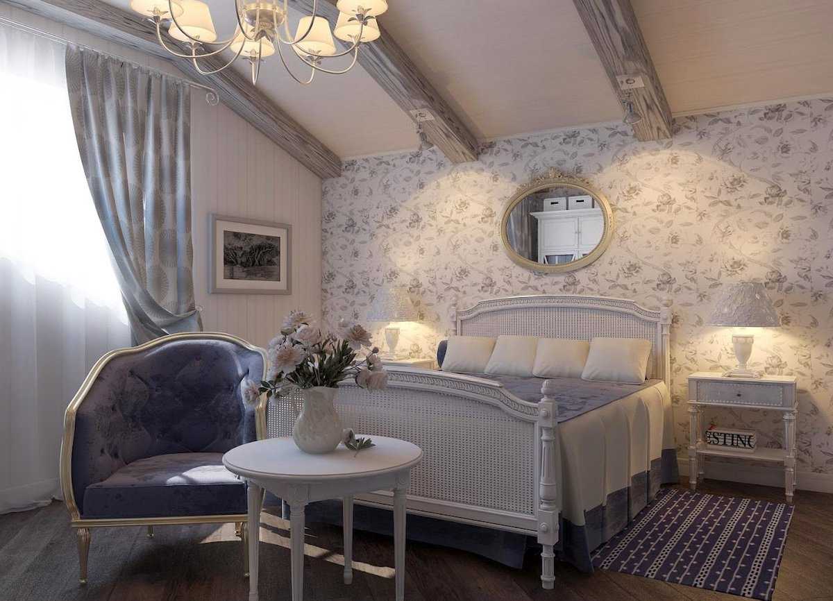 Дизайн спальни в стиле прованс 2023: особенности оформления, в квартире, частном доме, интересные идеи дизайна, реальные фото интерьеров