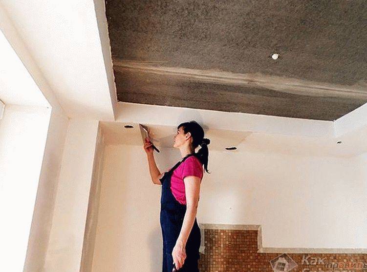 Как правильно выровнять потолки в квартире своими руками