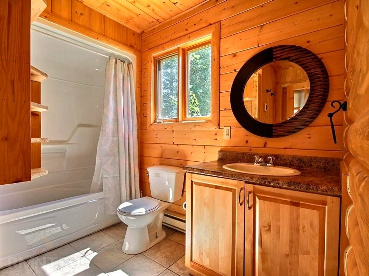 Какие материалы лучше всего подходят для отделки ванной на даче. санузел в частном доме