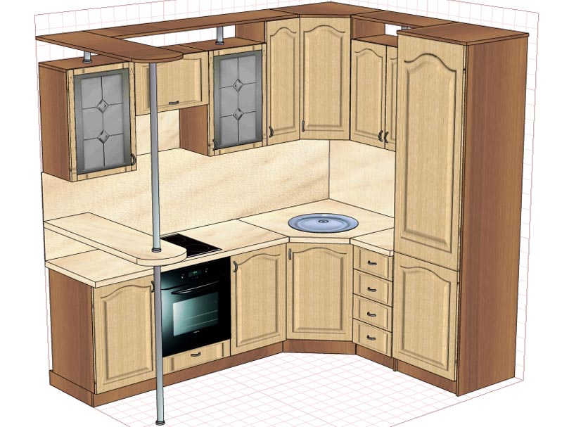 Мебель угловая для маленькой кухни фото примеров и советы