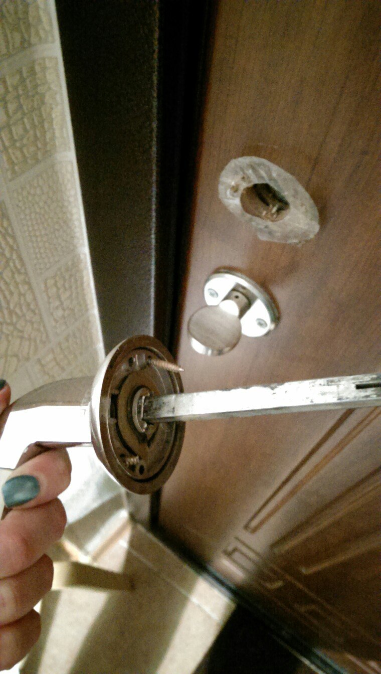 Как открыть дверь, если сломалась ручка - lockservice.pro