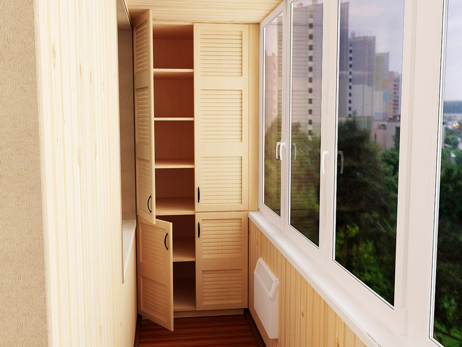 Шкаф на балкон и лоджию: 50+ фото, идеи для хранения, дизайн