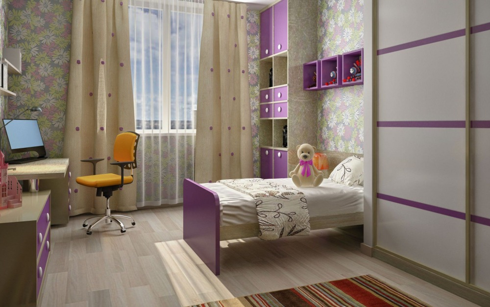 Детская комната для девочки 10, 11, 12 лет – фото, дизайн