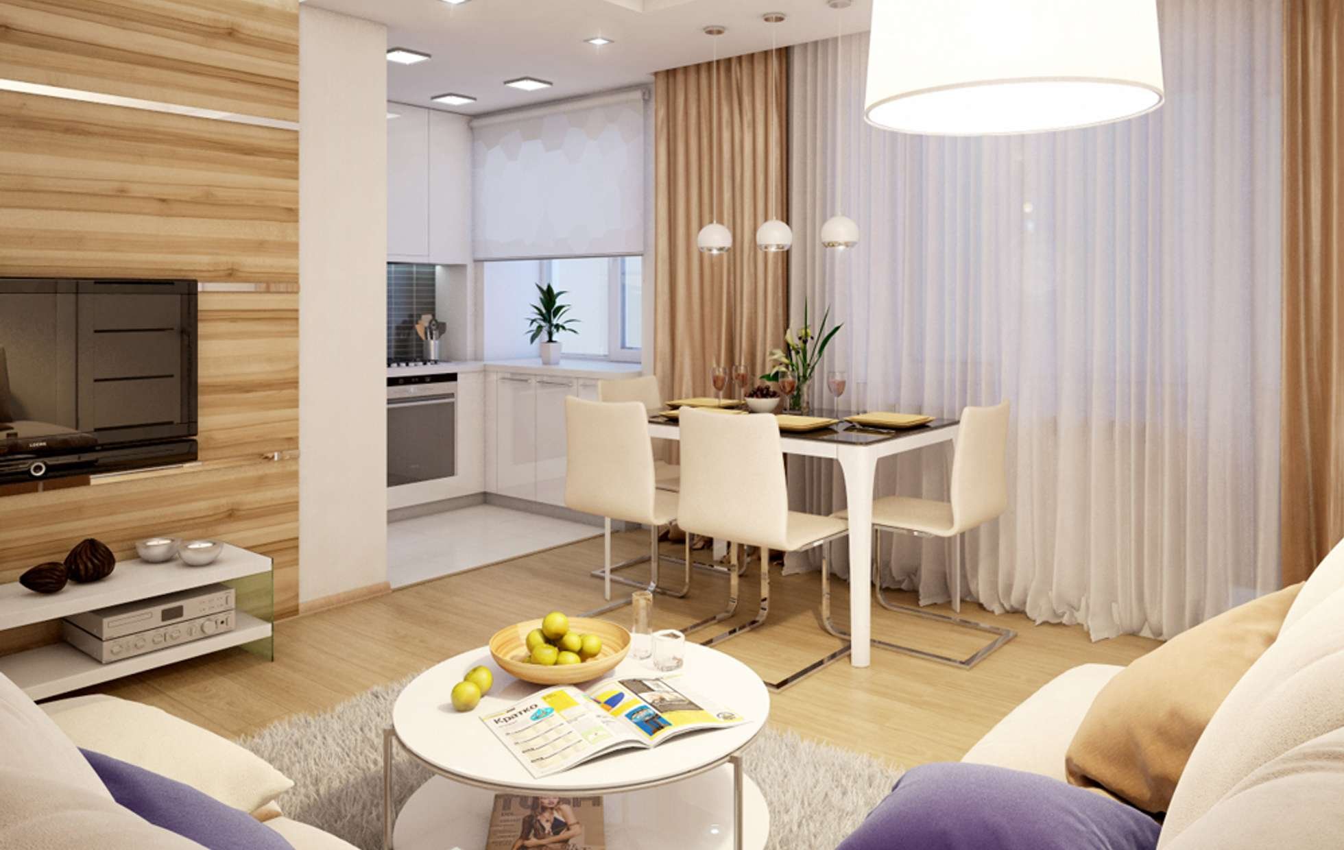 Большая кухня 19, 20 и 21 кв. м – 45 фото и 8 дизайн-советов