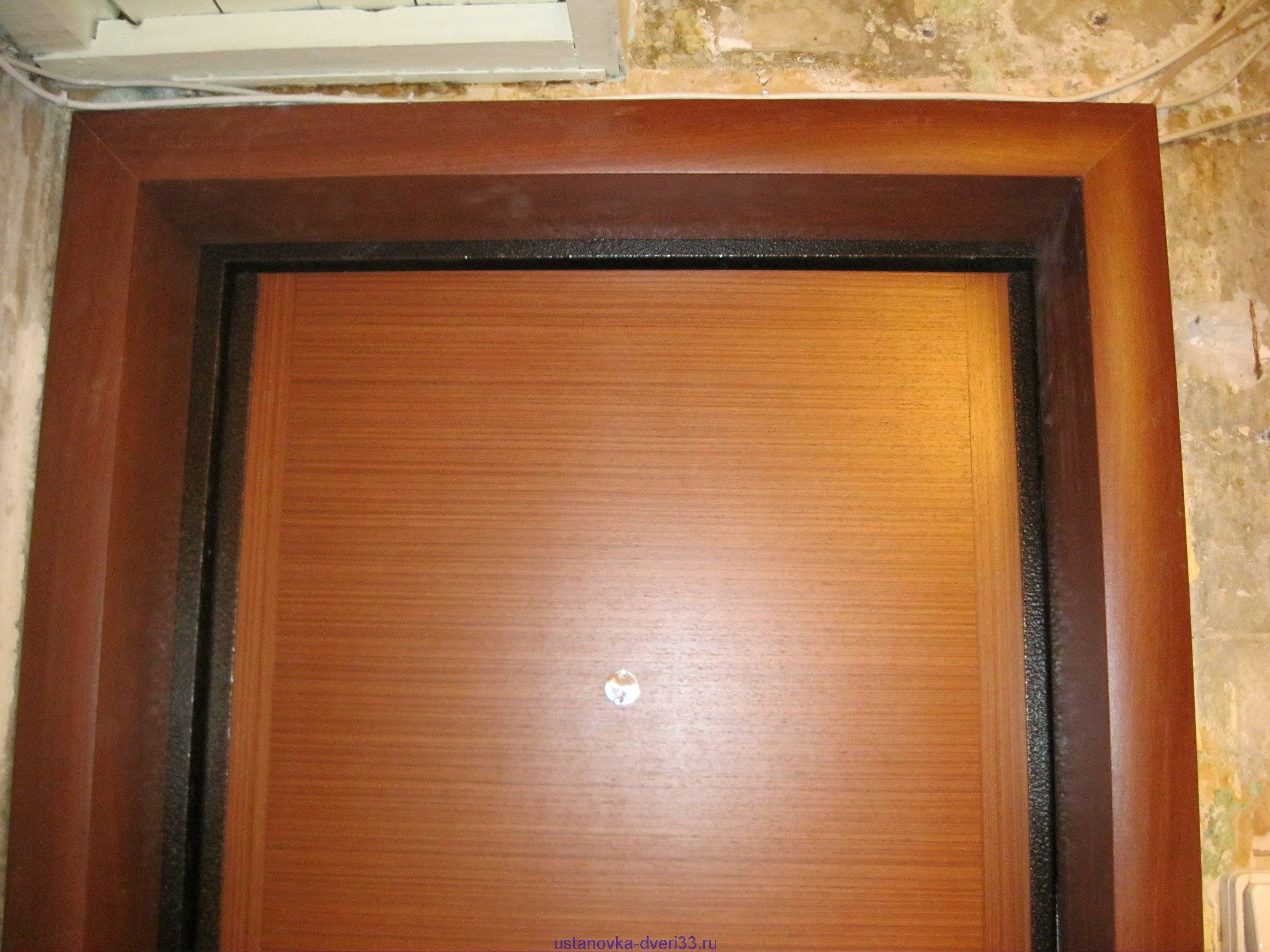 Установка откосов входной двери: пошаговая инструкция (27 фото)