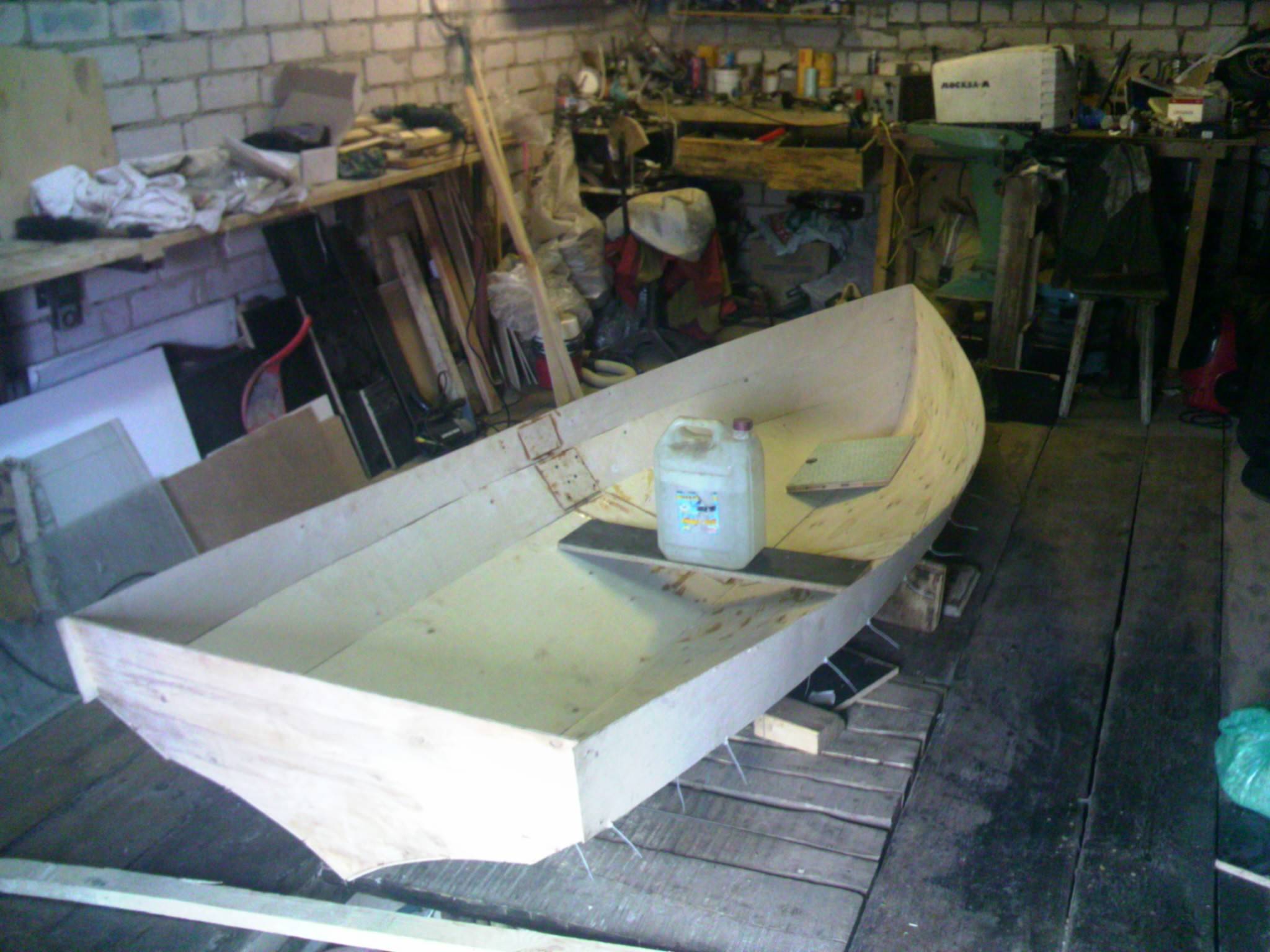 Как я строил лодку часть 1 2006