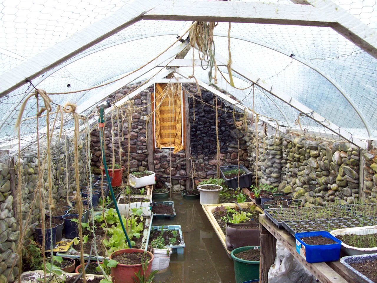Подземная теплица для круглогодичного садоводства своими руками: проект, видео