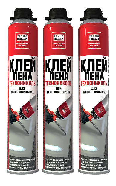 Клей-пена для крепления пеноплекса