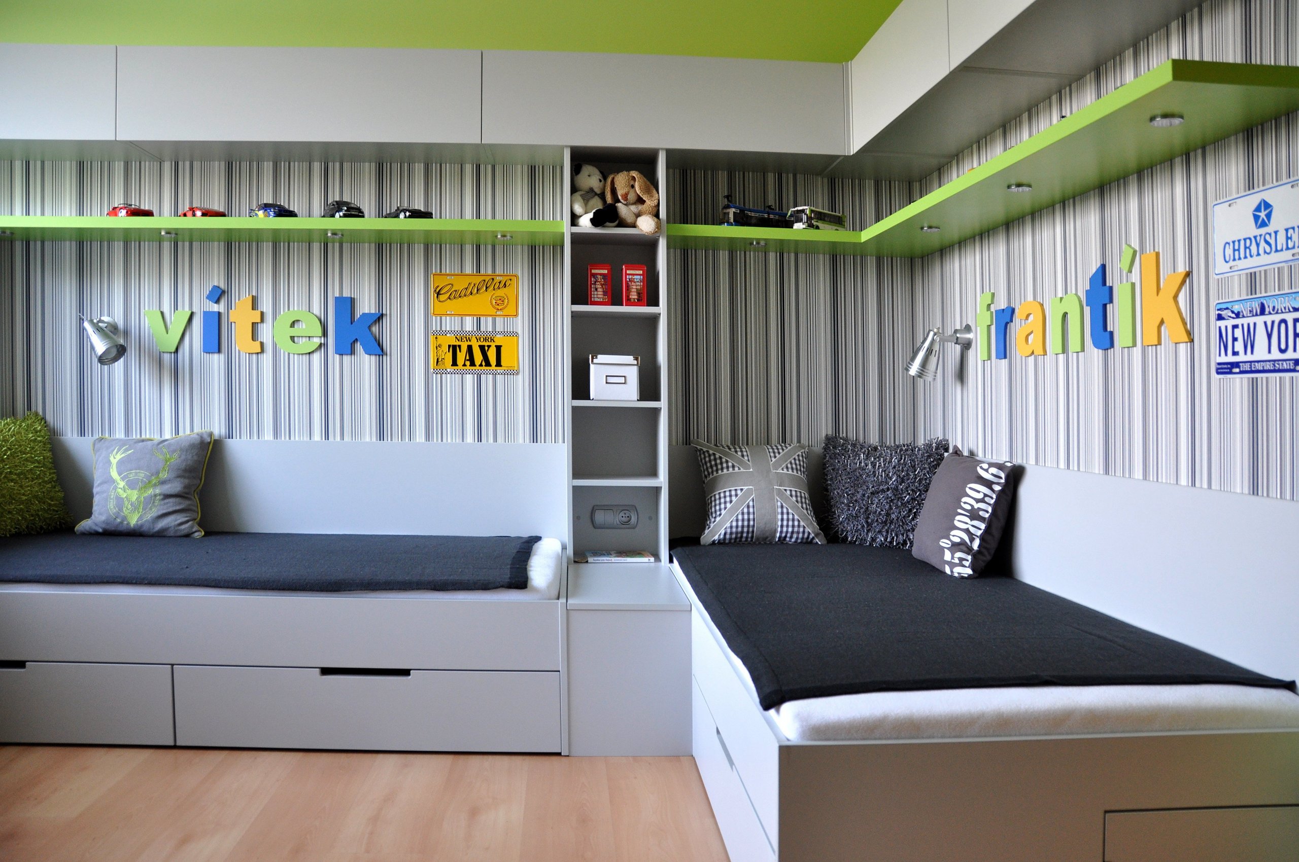 Дизайн интерьера спальни для двух мальчиков: особенности, фото