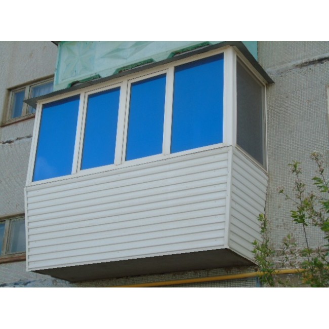 Красивая тонировка балкона. лучшая защита от солнечных лучей | эконом-балкон.ру
