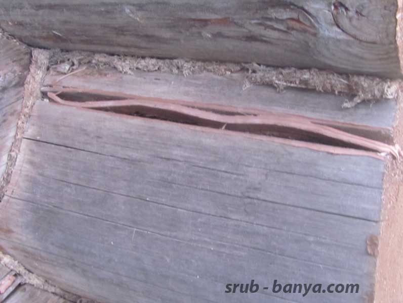 Как заделать трещины в деревянном брусе без следа