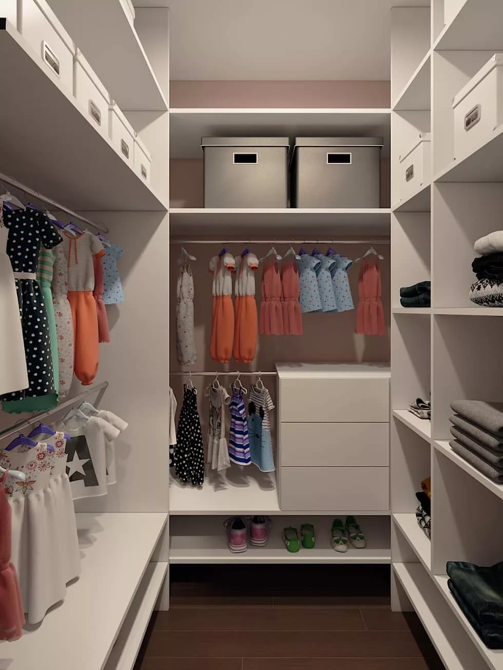 Дизайн-проекты гардеробных комнат (90 фото): маленькие угловые в прихожей, на 1, 2, 3, 4 и 5 кв м в квартире
