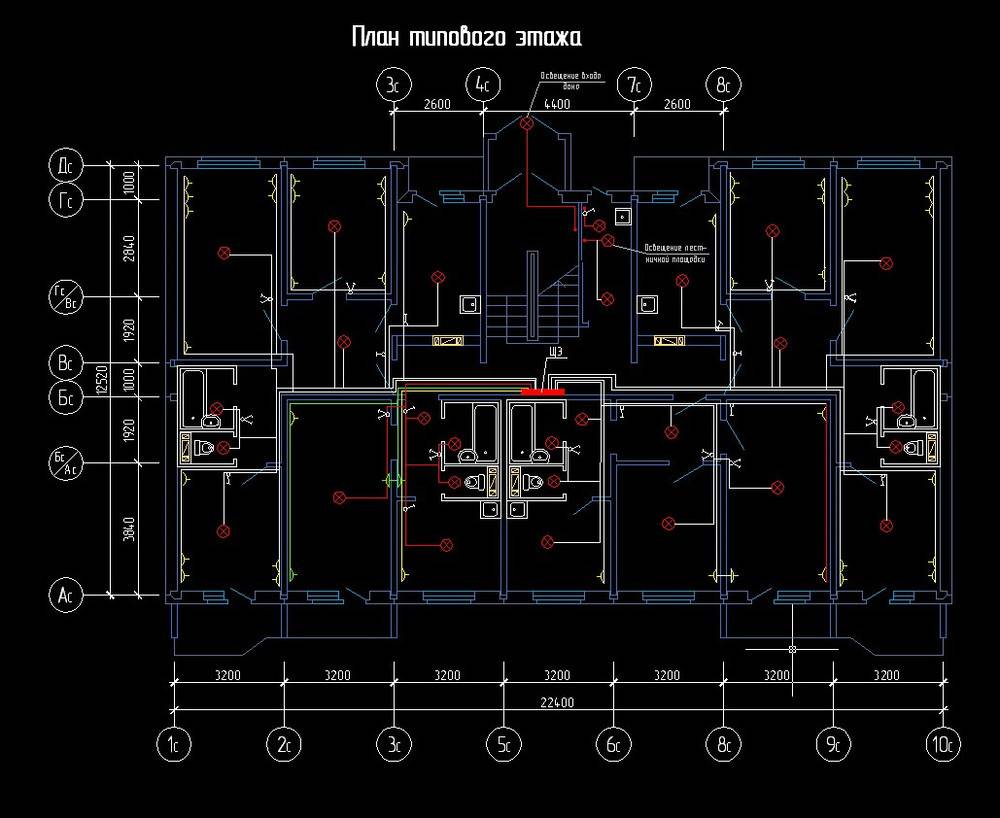 Определяем расположение проводки в панельном доме - electro city