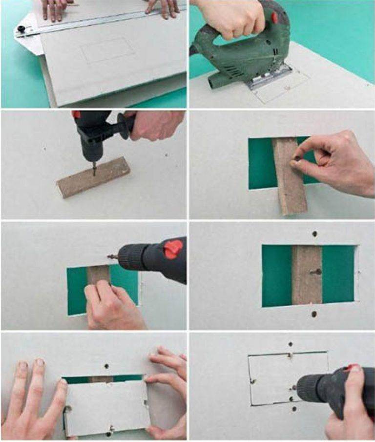 Как заделать дырки в гипсокартоне на стене и потолке: видео