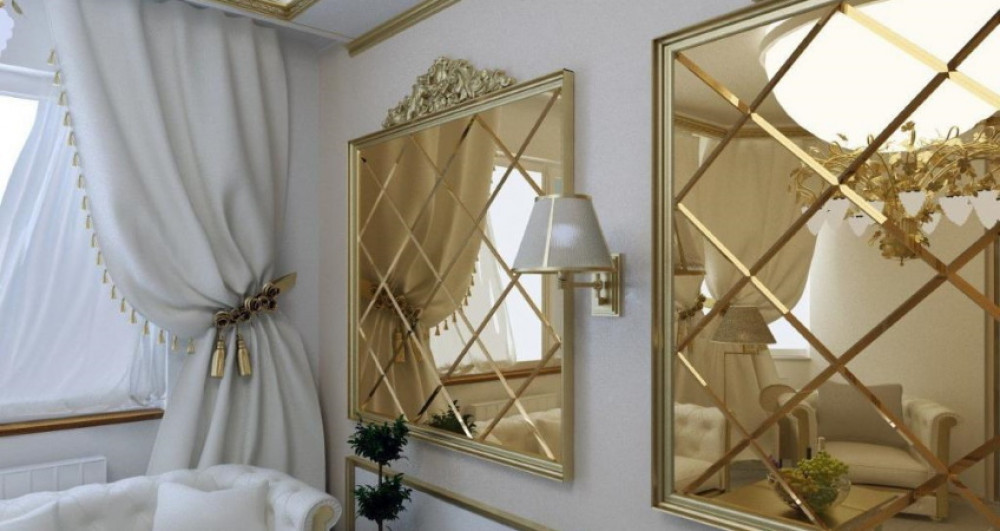 Как клеить зеркальную плитку на стену, способы крепления зеркальной плитки с фацетом
