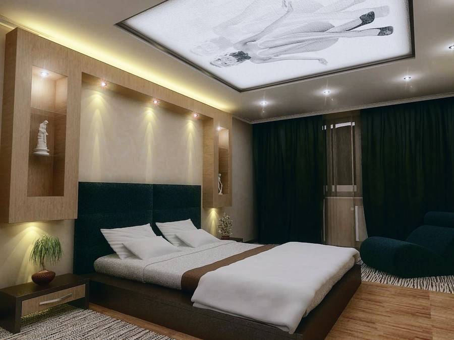 Потолки из гипсокартона в спальне своими руками (фото и видео) | онлайн-журнал о ремонте и дизайне