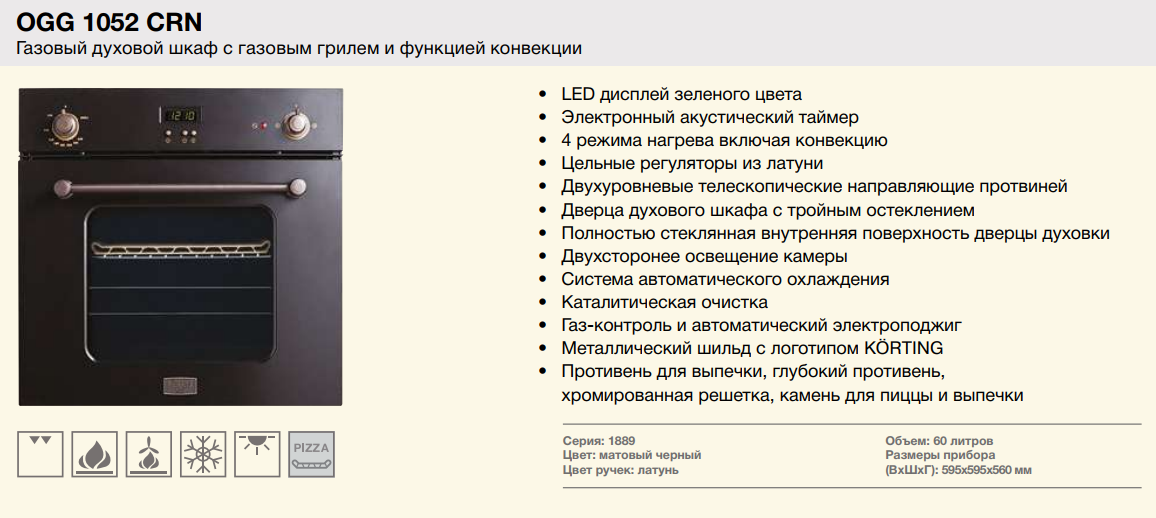 Выбор духовой печи: газовая или электрическая?