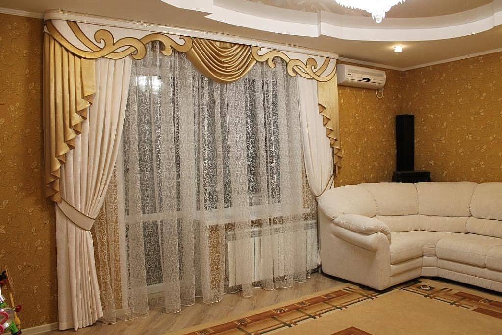 Как своими руками из двух тканей разного цвета сшить шторы: схемы и идеи комбинированных портьер и тюля