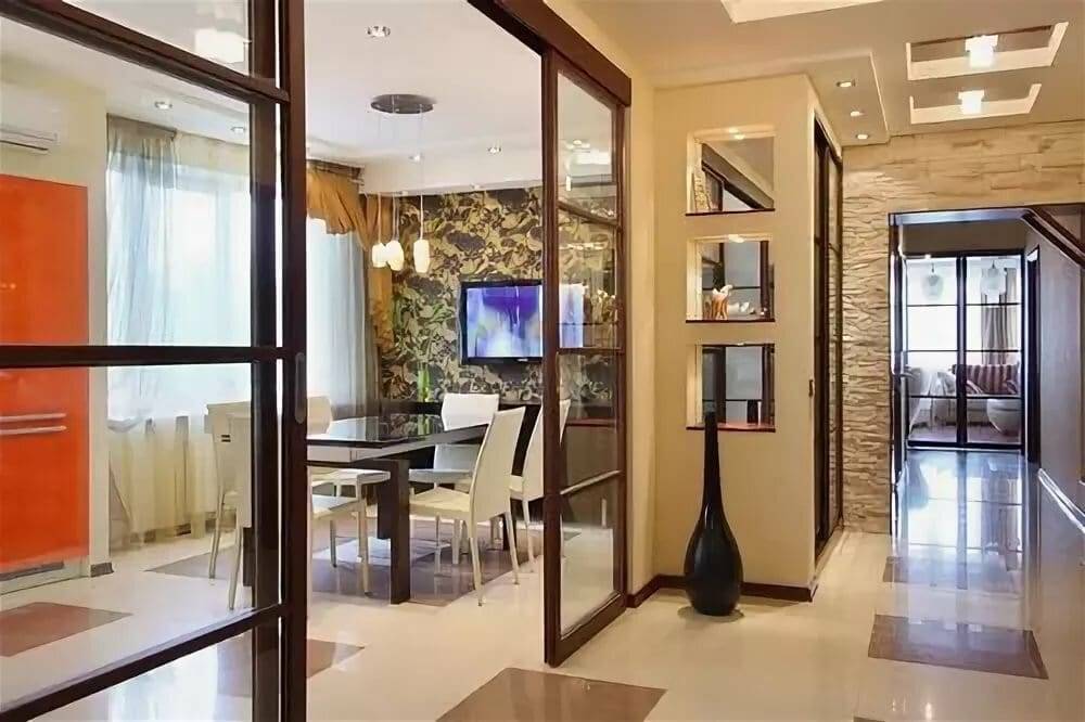 Зонирование кухни и гостиной: 65 красивых идей, дизайн интерьера (фото)