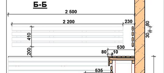 Полки для бани размеры схема расположения