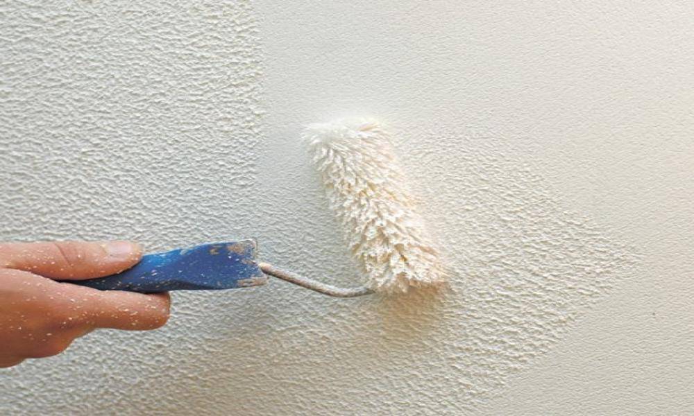 Как покрасить декоративную штукатурку