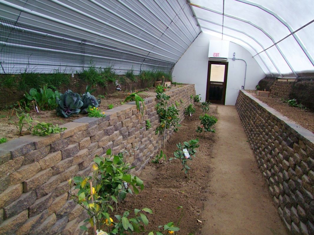 Подземная теплица для круглогодичного садоводства