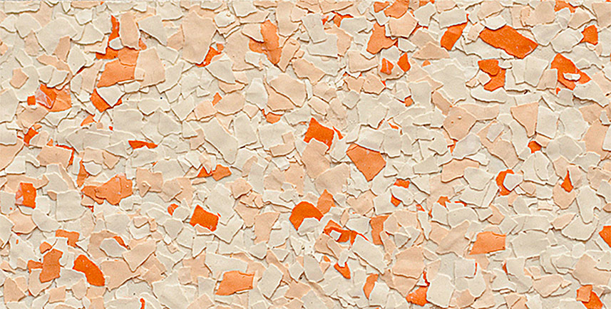 Флоковое покрытие — чипсы для стен