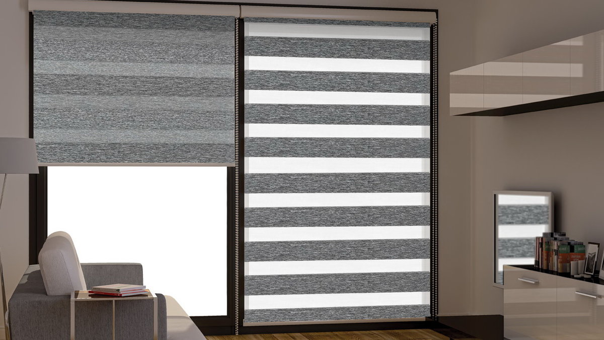 Рулонные шторы «день-ночь»: материалы и конструкция жалюзи для пластиковых окон, советы по уходу