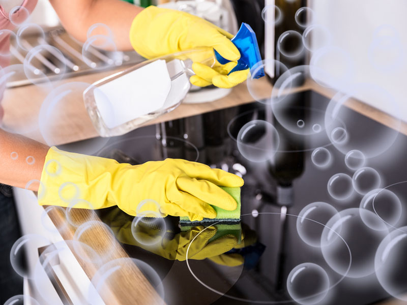 Как очистить стеклокерамическую плиту: чем чистить варочную панель из стеклокерамики | блог miele.ru