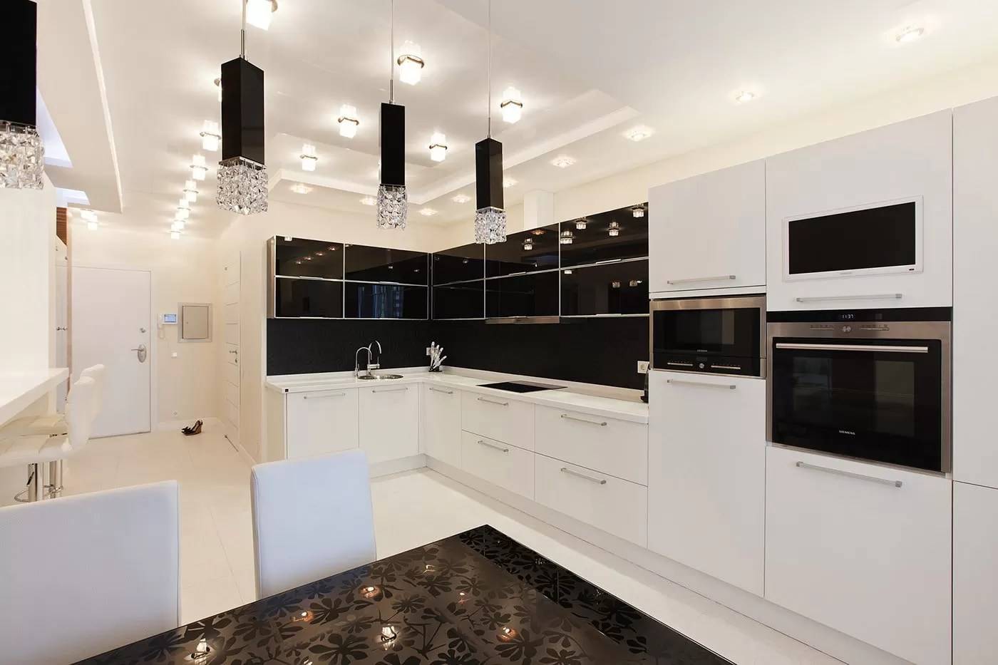 Дизайн белой кухни: фото реальных интерьеров кухонь в белых тонах