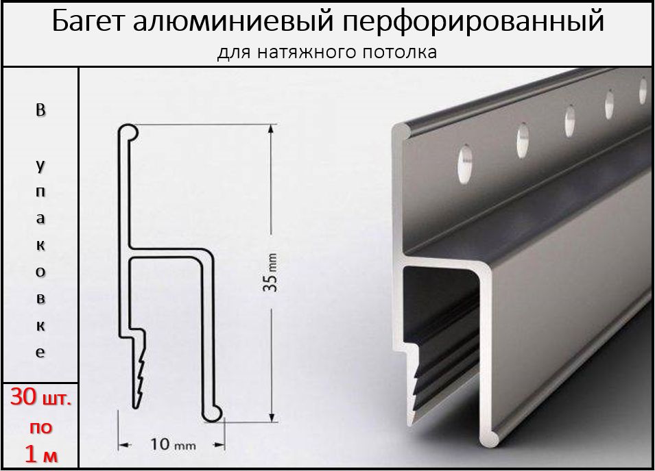Отличия пластикового и алюминиевого багета