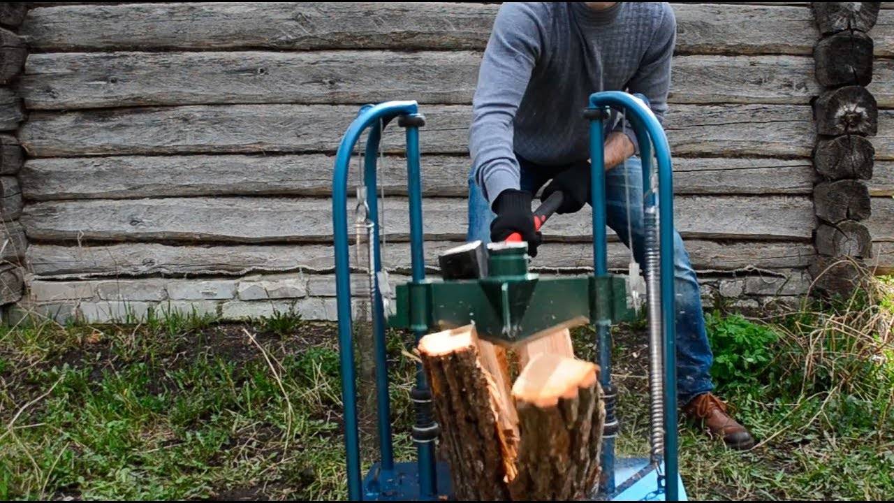Как сделать дровокол для дачи или дома своими руками